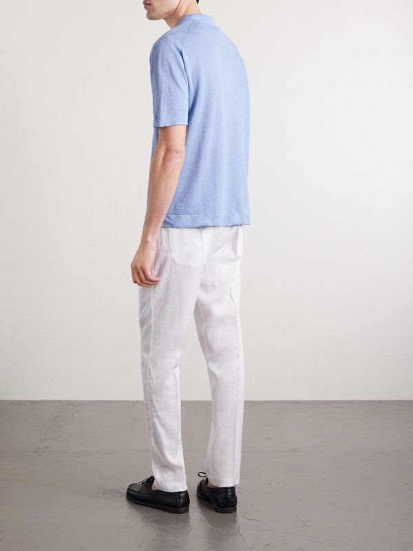 Incotex Zanone IceLino Polo Shirt - BK