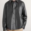Leather Overshirt - FR Leather Overshirt - FR
