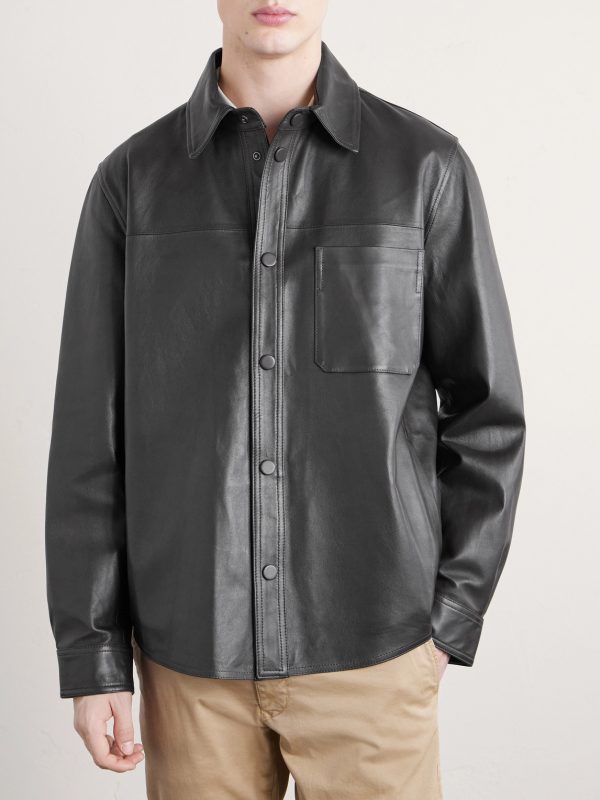 Leather Overshirt - FR Leather Overshirt - FR