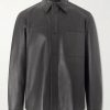 Leather Overshirt Leather Overshirt