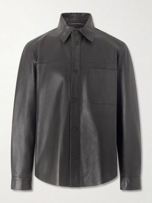 Leather Overshirt Leather Overshirt