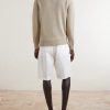 Linen and Cotton-Blend Cardigan - BK Linen and Cotton-Blend Cardigan - BK