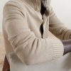 Linen and Cotton-Blend Cardigan - CU Linen and Cotton-Blend Cardigan - CU