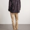 Slim-Fit Tapered Stretch-Cotton Gabardine Trousers - BK Slim-Fit Tapered Stretch-Cotton Gabardine Trousers - BK