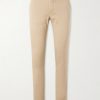 Slim-Fit Tapered Stretch-Cotton Gabardine Trousers Slim-Fit Tapered Stretch-Cotton Gabardine Trousers