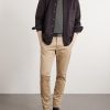 Slim-Fit Tapered Stretch-Cotton Gabardine Trousers - OU Slim-Fit Tapered Stretch-Cotton Gabardine Trousers - OU