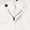 Tapered Pleated Stretch-Cotton and Linen-Blend Gabardine Trousers - CU Tapered Pleated Stretch-Cotton and Linen-Blend Gabardine Trousers - CU