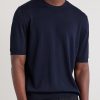 Cotton and Silk-Blend T-Shirt - FR