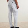 Tapered Stretch-Cotton Trousers - BK Tapered Stretch-Cotton Trousers - BK