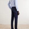 Tapered Stretch-Cotton Trousers - BK Tapered Stretch-Cotton Trousers - BK