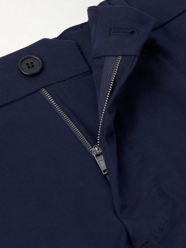 Tapered Stretch-Cotton Trousers - E1 Tapered Stretch-Cotton Trousers - E1