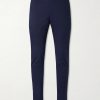 Tapered Stretch-Cotton Trousers Tapered Stretch-Cotton Trousers