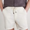Straight-Leg Cotton-Corduroy Drawstring Shorts - CU Straight-Leg Cotton-Corduroy Drawstring Shorts - CU