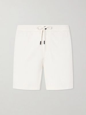 Straight-Leg Cotton-Corduroy Drawstring Shorts Straight-Leg Cotton-Corduroy Drawstring Shorts