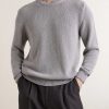 Slim-Fit Cotton Sweater - FR
