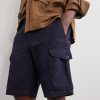 Straight-Leg Cotton and Linen-Blend Shorts - CU
