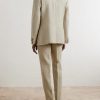 Slim-Fit Linen Suit Jacket - BK Slim-Fit Linen Suit Jacket - BK