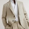 Slim-Fit Linen Suit Jacket - E2 Slim-Fit Linen Suit Jacket - E2