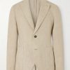 Slim-Fit Linen Suit Jacket Slim-Fit Linen Suit Jacket