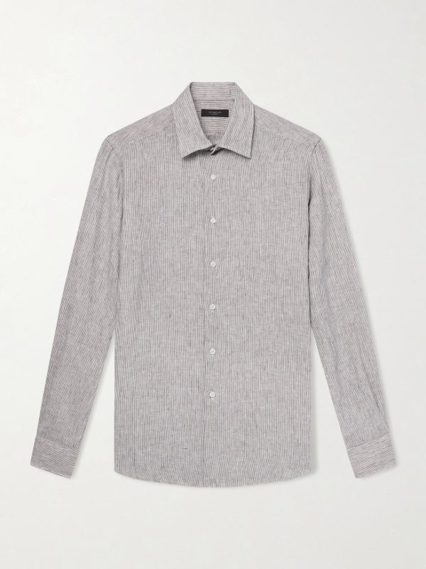 Striped Linen Shirt Striped Linen Shirt