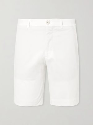 Slim-Fit Cotton-Blend Gabardine Chino Shorts