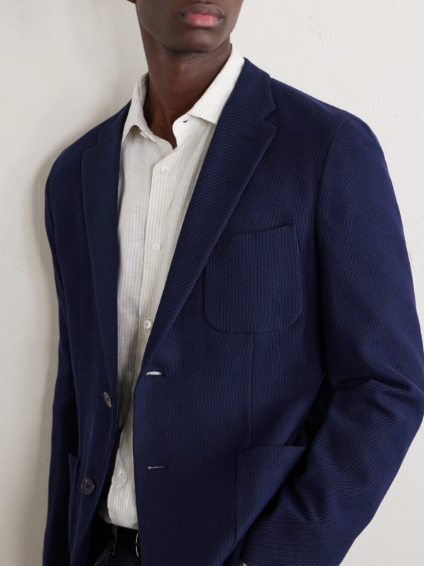 Cotton-Hopsack Blazer - CU Cotton-Hopsack Blazer - CU