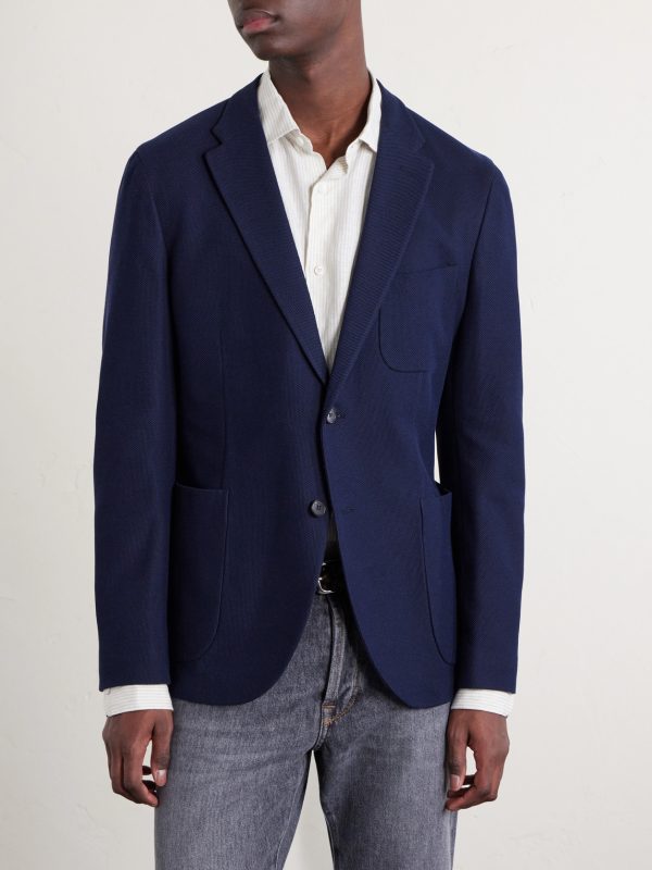Cotton-Hopsack Blazer - FR Cotton-Hopsack Blazer - FR