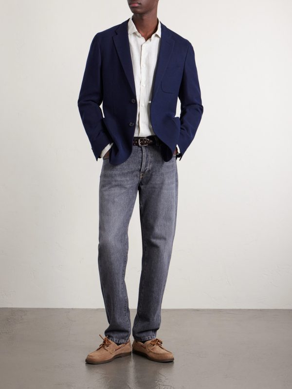 Cotton-Hopsack Blazer - OU Cotton-Hopsack Blazer - OU