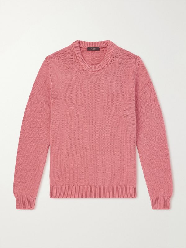 Slim-Fit Cotton Sweater Slim-Fit Cotton Sweater