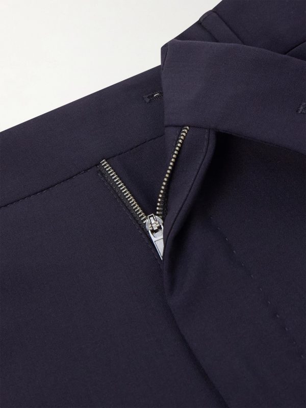 Tapered Virgin Wool-Blend Suit Trousers - CU Tapered Virgin Wool-Blend Suit Trousers - CU