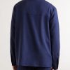 Wool, Silk and Linen-Blend Overshirt - BK Wool, Silk and Linen-Blend Overshirt - BK