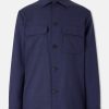 Wool, Silk and Linen-Blend Overshirt Wool, Silk and Linen-Blend Overshirt