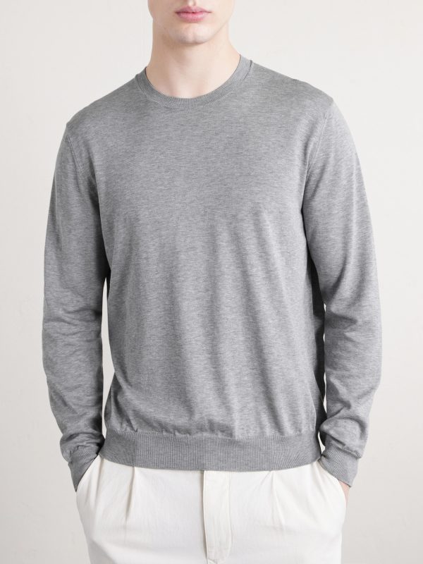 Cotton and Silk-Blend Sweater - FR