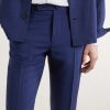 Straight-Leg Pleated Virgin Wool, Silk and Linen-Blend Trousers - CU