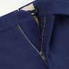 Straight-Leg Pleated Virgin Wool, Silk and Linen-Blend Trousers - E1