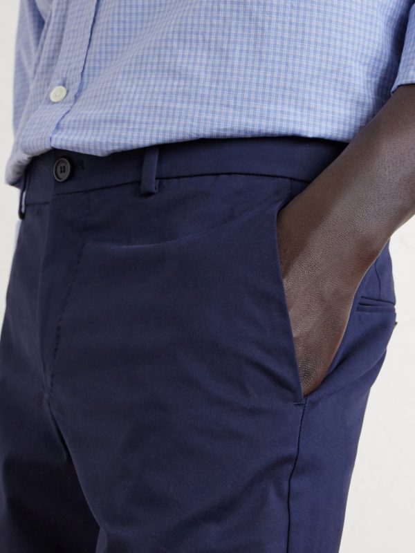 Slim-Fit Cotton-Blend Gabardine Chino Shorts - CU