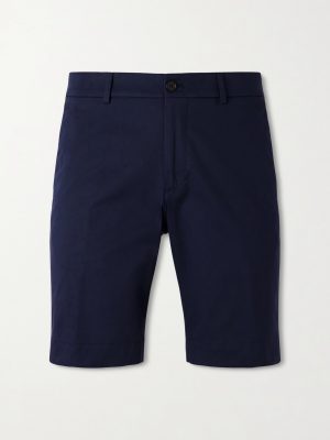 Slim-Fit Cotton-Blend Gabardine Chino Shorts