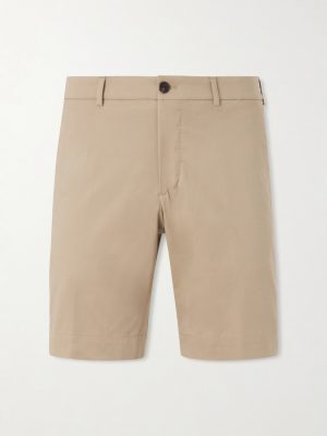Slim-Fit Cotton-Blend Gabardine Chino Shorts