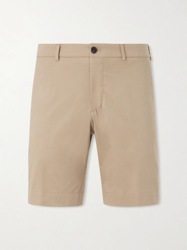Slim-Fit Cotton-Blend Gabardine Chino Shorts Slim-Fit Cotton-Blend Gabardine Chino Shorts