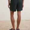 Straight-Leg Cotton-Corduroy Drawstring Shorts - BK Straight-Leg Cotton-Corduroy Drawstring Shorts - BK