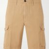 Straight-Leg Cotton and Linen-Blend Shorts Straight-Leg Cotton and Linen-Blend Shorts