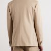 Cotton-Blend Suit Jacket - BK Cotton-Blend Suit Jacket - BK