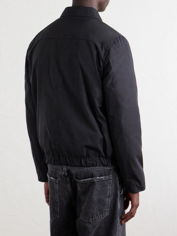 Woven Bomber Jacket - BK Woven Bomber Jacket - BK