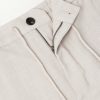Straight-Leg Pleated Virgin Wool, Silk and Linen-Blend Trousers - E1 Straight-Leg Pleated Virgin Wool, Silk and Linen-Blend Trousers - E1