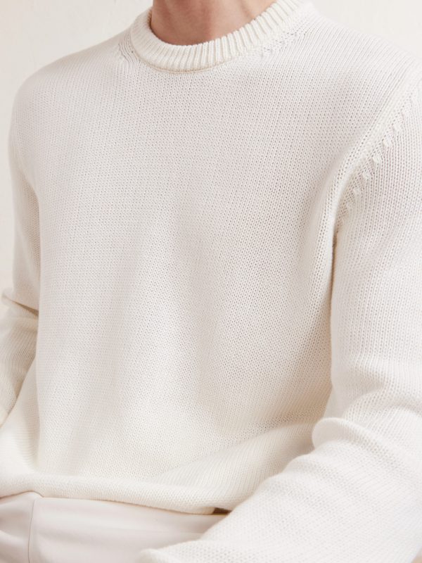 Slim-Fit Cotton Sweater - CU Slim-Fit Cotton Sweater - CU