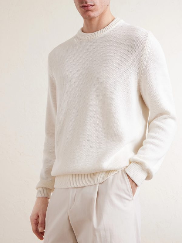 Slim-Fit Cotton Sweater - FR Slim-Fit Cotton Sweater - FR
