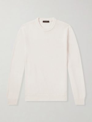 Slim-Fit Cotton Sweater