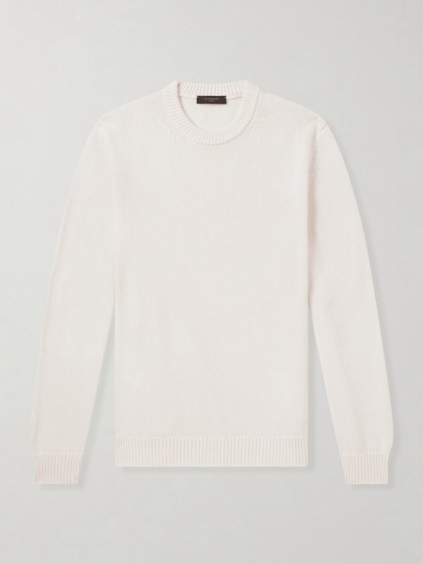 Slim-Fit Cotton Sweater Slim-Fit Cotton Sweater