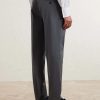 Tapered Stretch-Cotton Trousers - BK