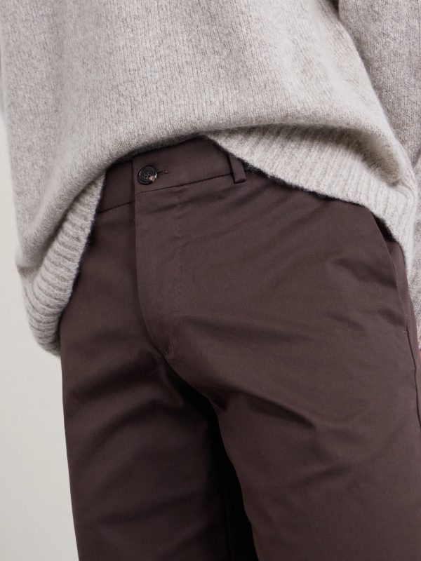 Slim-Fit Cotton-Blend Gabardine Chino Shorts - CU
